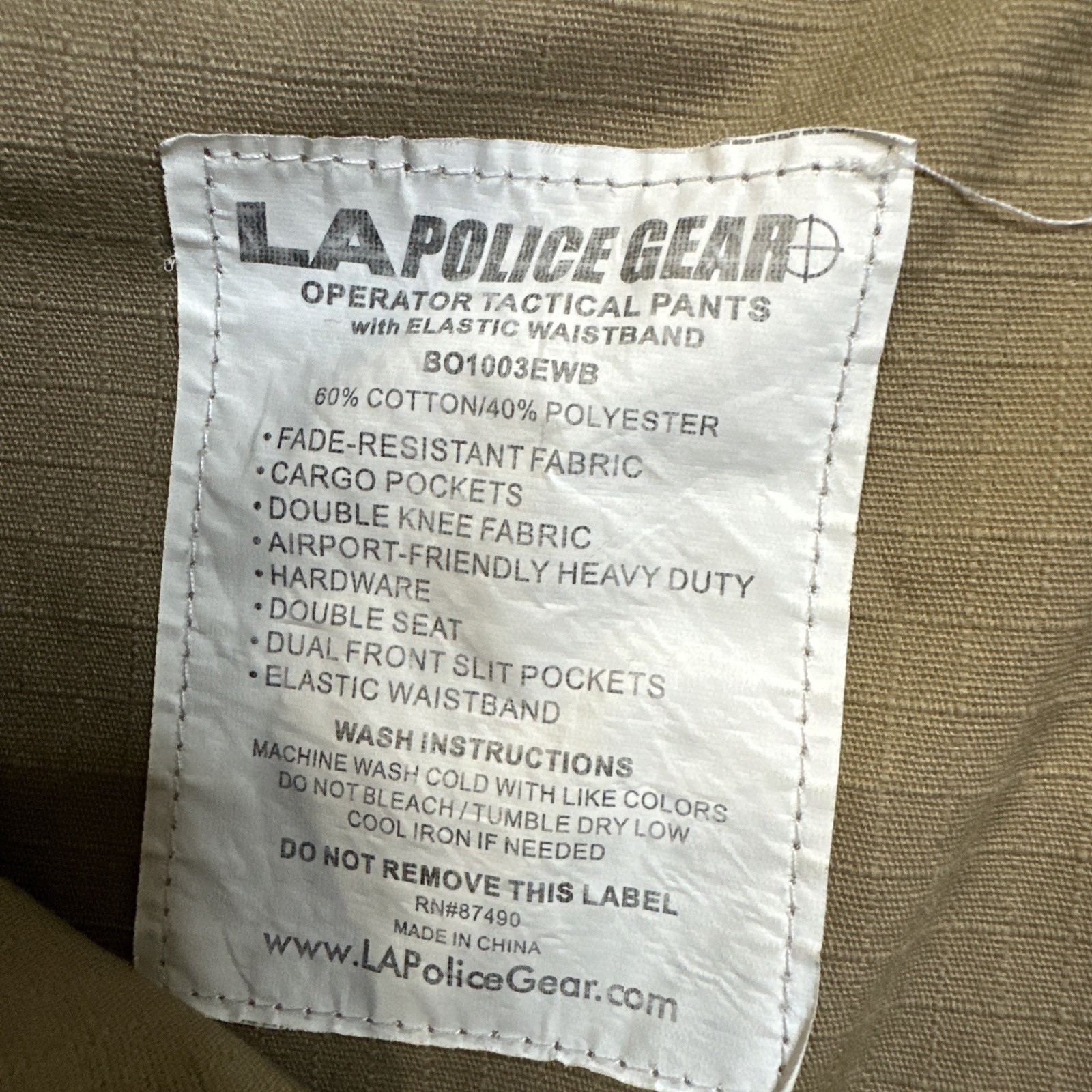 LAPG Basic Operator Pants Mens Regular Fit Tactic… - image 12