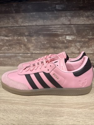 Adidas Samba  Lionel Messi  Pink Miami Colorway Size 10 Women s Authentic JP7844