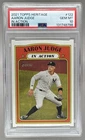 131748798 Aaron Judge 2021 Topps Heritage #122 In Action PSA 10
