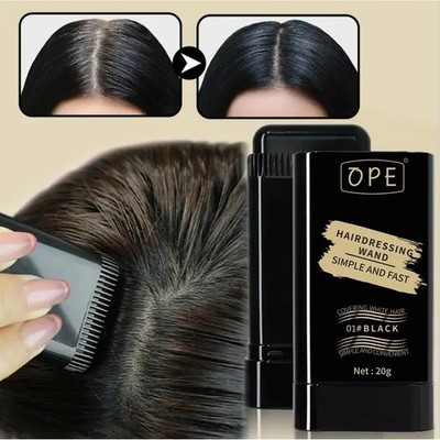 3PCS 2 in 1 Instant Hair Color Stick, Waterproof and Sweat Proof Hair Dye Sti..