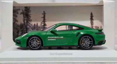 Porsche 911 992 Turbo S 2020 Green Ice Experience 1:43 Spark WAP