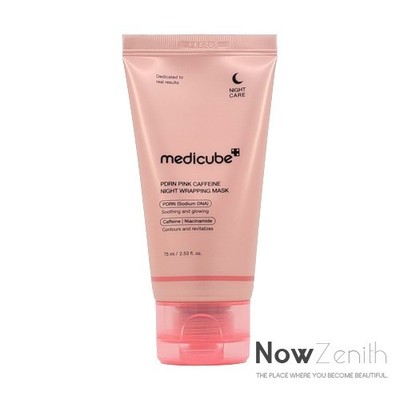 MEDICUBE PDRN Pink Caffeine Night Wrapping Mask 75mL