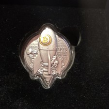 Bitcoin Rocket 1 oz .999 Fine Silver Commemorative Coin Republic of Chad