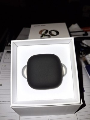 Smart Ring Electronic Monitor Waterproof IP68 FCC CE RoHS USB Charging Black