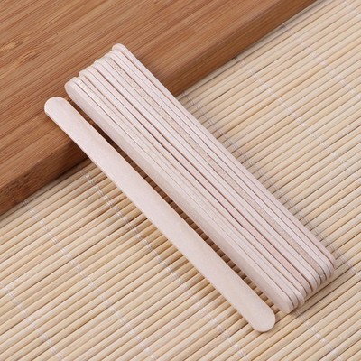 50 Pcs Natural Colored Wood Craft Sticks for Crafts Creative Designs