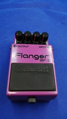 Boss BF2 Flanger Gitarrenpedal gebraucht authentisch Vintage selten echt