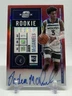 2020-21 Panini Contenders Optic #101 Jaden McDaniels Rookie Auto Red #/149