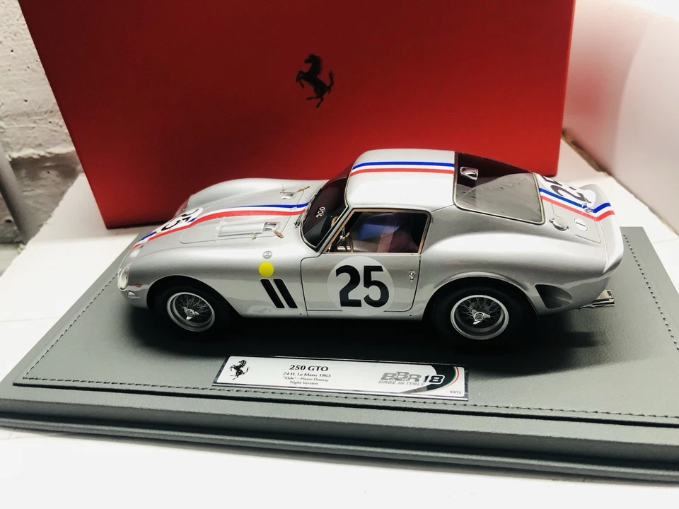 Ferrari 250 GTO 24h Le Mans 1963 Night Version #25  BBR 1/18 - Immagine 3 di 4