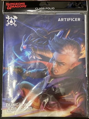 Dungeons and Dragons RPG: Artificer - Class Folio with Stickers Brand New