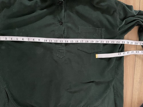 Toast Half Placket Smock Shirt Dark Green Corduroy Utility Collared S 12/14/16 - Picture 7 of 9