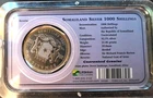 2002 Somaliland Mint Sir Burton In COA Rare Bullion-0.925 Silver 1 Oz Art Coin