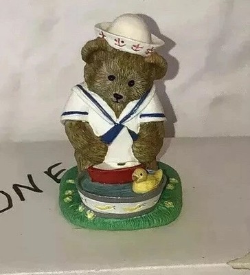 Adorable Danbury Mint Calendar Teddy Bear Figurine JUNE