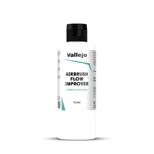 Vallejo Airbrush Flow Improver, 200 ml, 200 ml (Pack of 1), Transparent 
