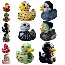 Halloween Resin Duck Classic Collectible Novelty Duck Home Room Desk Decor Gift