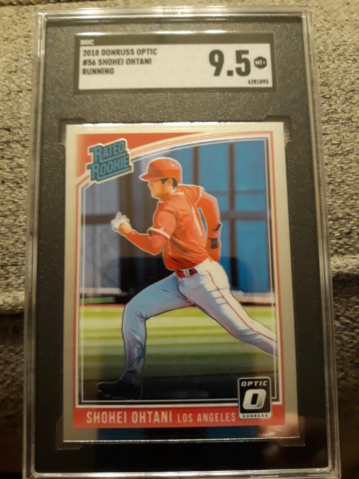 2028 DONRUSS OPTIC SHOHEI OHTANI RATED ROOKIE RUNNING #56.SGC 9.5!!! - Image 4 of 4