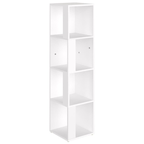 vidaXL Eckregal Weiß 33x33x132 cm Holzwerkstoff - Bild 6 von 9