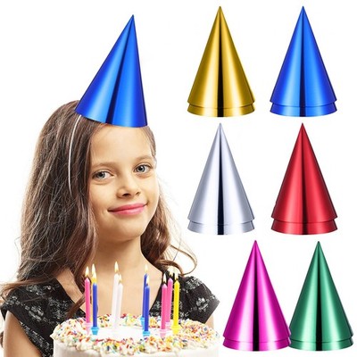 Party Hats 12 Pack Colorful Paper Cone Hats Lightweight For Birthday Party Kids ...
