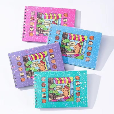 4pcs Aesthetic Coloring Book Adults Teens Relaxing Cute Doodles Stationery Gift