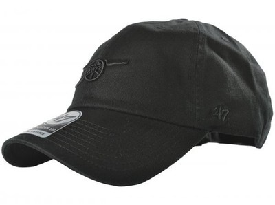 Arsenal FC Arsenal 47 Clean Up Cannon Crest Black Mono Official
