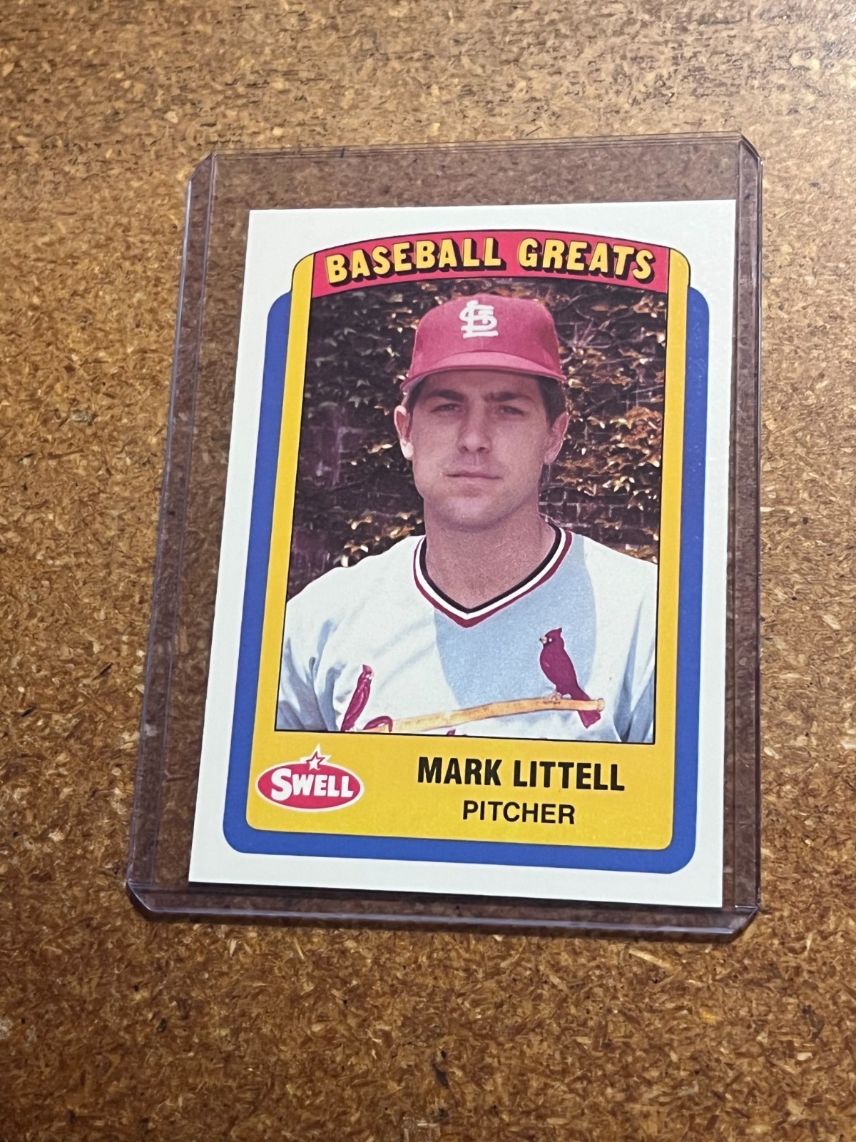 1990 Swell Baseball Greats # 112 Mark Littell