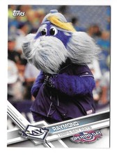 2017 Topps Opening Day Mascots - TAMPA BAY RAYS 