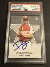 DANIEL SUSAC signed auto autographed 2020 Leaf Perfect Game PSA GEM MT 10 AUTO