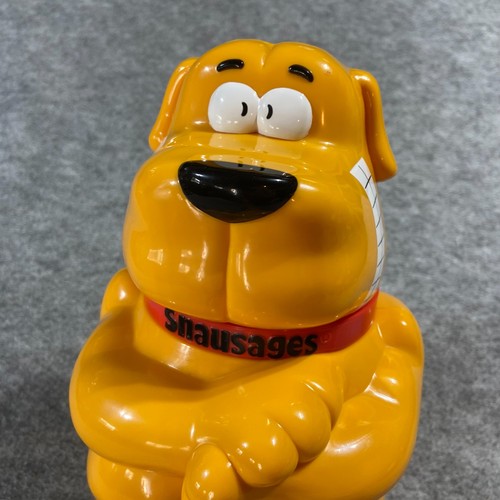 VTG '91 Talking Snausages Dog Treat Biscuit Cookie Jar Quaker Oat VIDEO INCLUDED - Picture 13 of 16