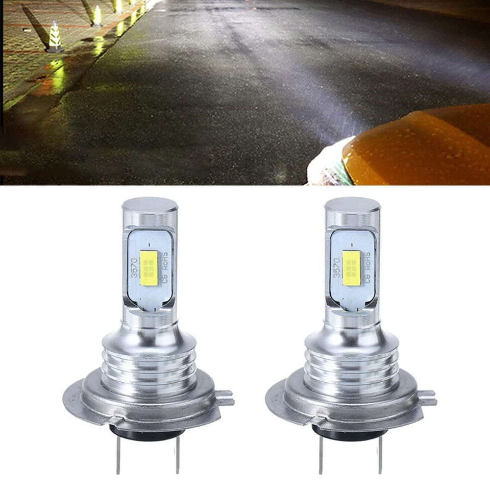 LED Headlight LED Chip High Power 12V-24V 6000K Clear White 8000 Lumens - Image 4 of 4