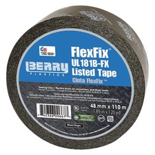 NASHUA 555 Duct Tape,Black,1 7/8in x 120 yd,3.1 mil 499L76