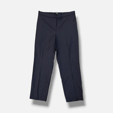 Theory Women's Blue Treeca Pull-On Trousers Pants Size 6