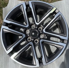 18 Chevrolet Colorado Canyon Satin Black Wheels Rims Oem Set 5869 5966 18 Chevrolet Colorado Canyon Satin Black Wheels Rims Oem Set 5869 5966