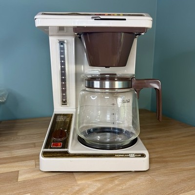 Norelco 12 Cup Coffee Maker Dial-a-Brew 2 II HB5193 Tested Works VTG RETRO Clean