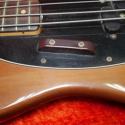 Full Original 1974 Fender Mustang Bass With Genuine Case Safe