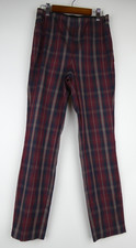 Rug and Bone Skinny Pants Size 6 Plaid Multicolor Made in USA