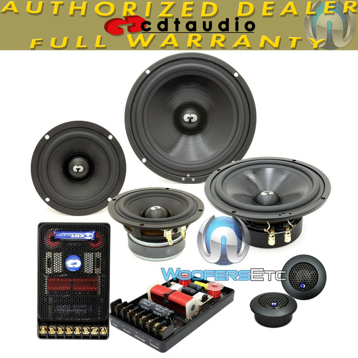 CDT AUDIO HD-642 6.5