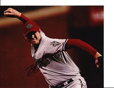 ARIZONA DIAMONDBACKS BRAD ZIEGLER SIGNED SIDE ARM THROWER 8X10