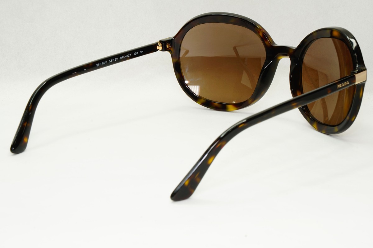 Prada Sunglasses Round Brown Havana Tortoiseshell PR09VS SPR  display picture 1