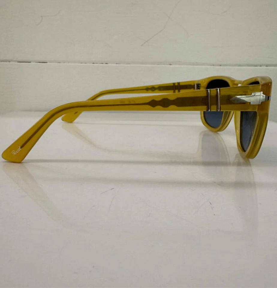 Gafas de sol Persol 3366-S 204/S3 58 18 145 Miele azul degradado lentes nuevas Foto 4 de 4