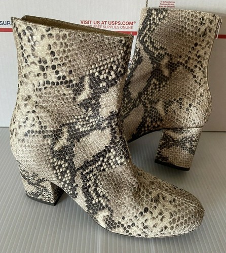 cecile ankle boot snake