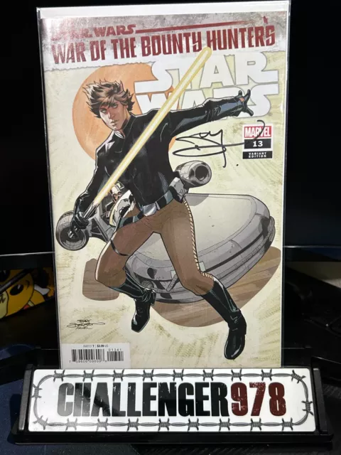 STAR WARS #1 1:25 Terry Dodson SIGNED w/ COA - LUKE SKYWALKER