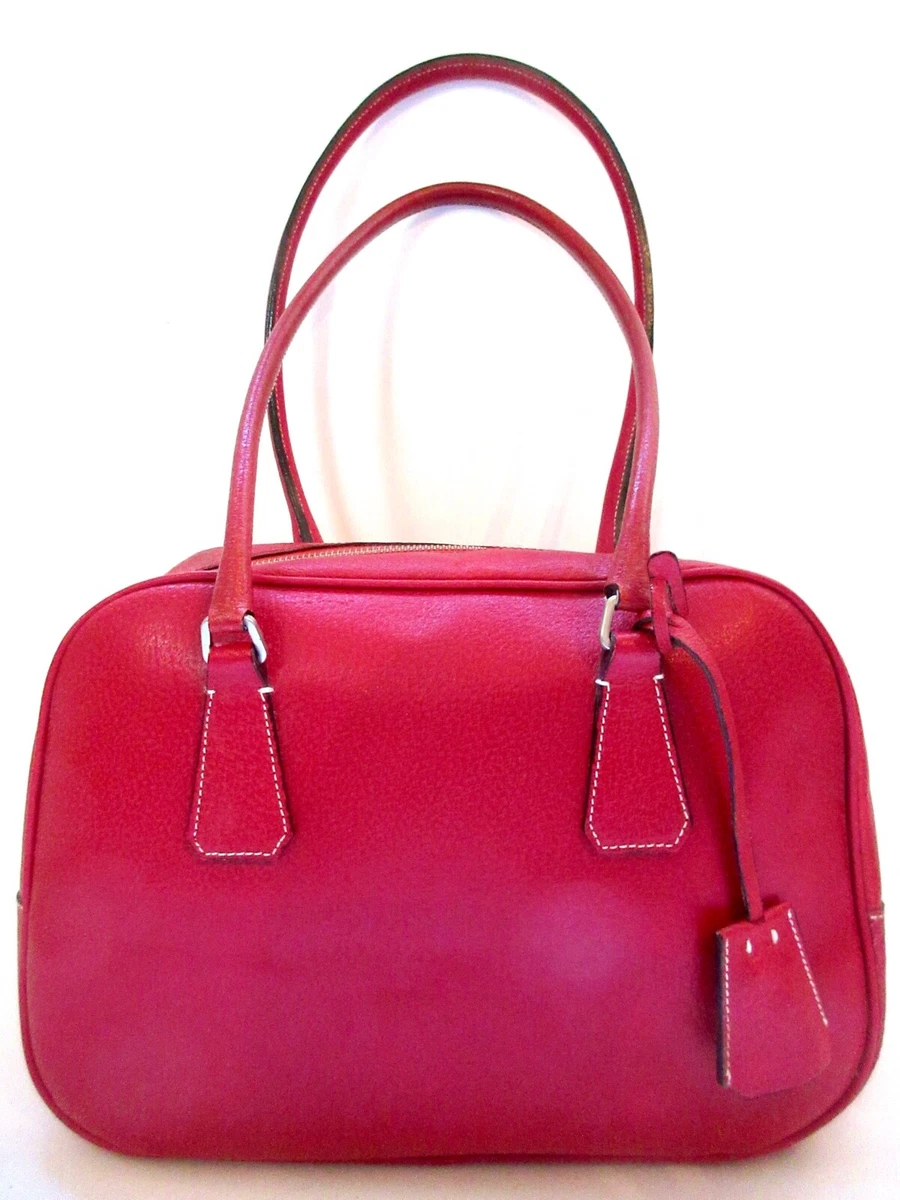 PRADA Bowling Leather Bags & Handbags for Women for sale - eBay