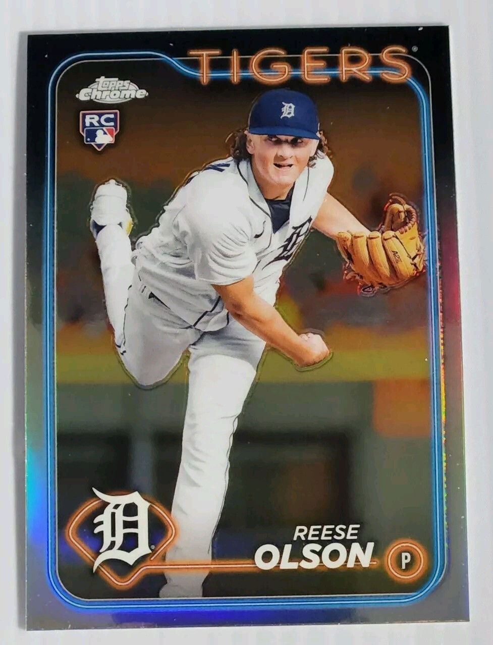 2024 Topps Chrome - Refractor #40 Reese Olson (RC)