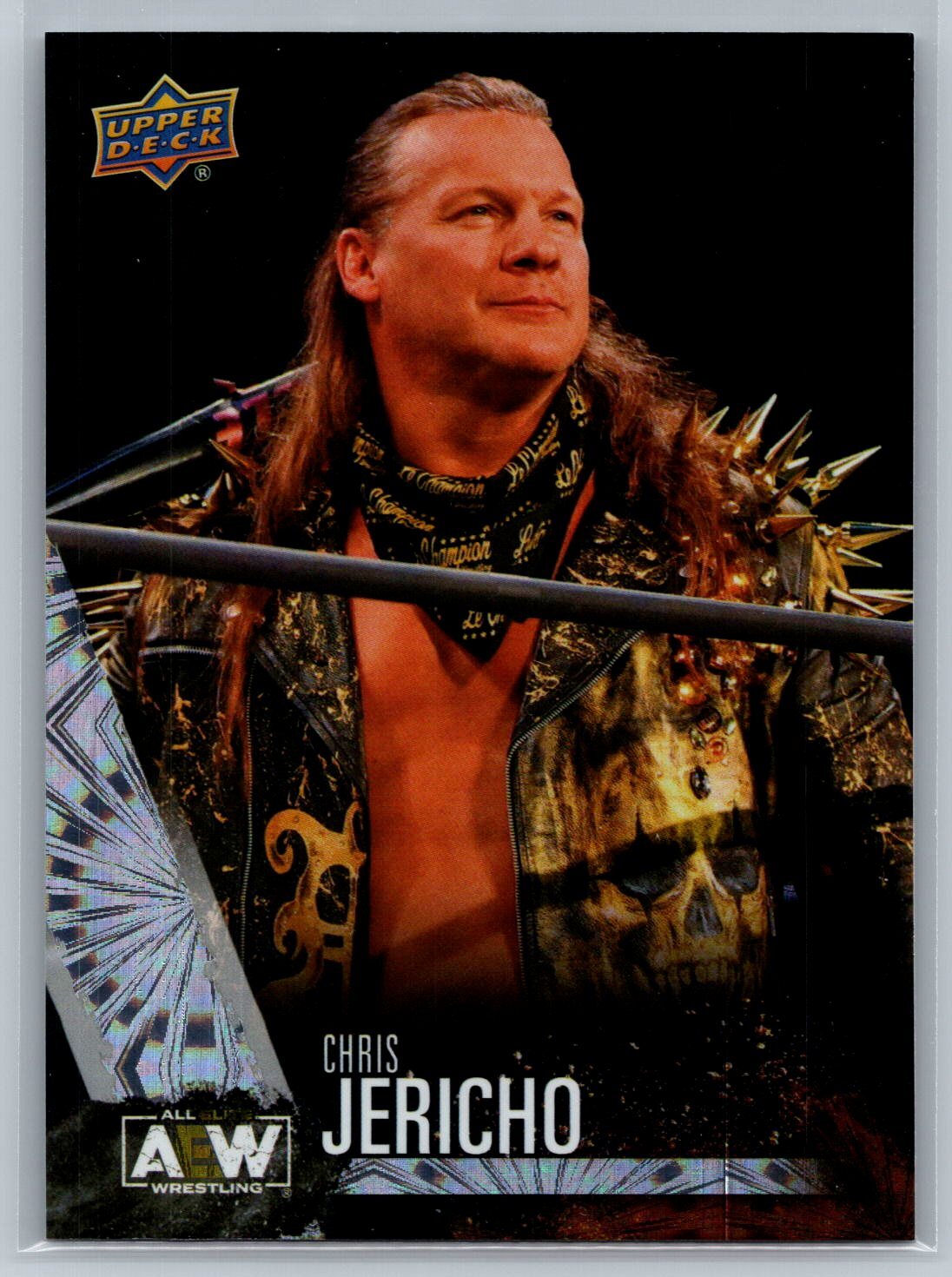 2021 Upper Deck AEW #54 Chris Jericho Pyro