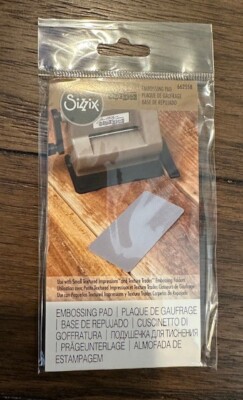 Sizzix Sidekick Embossing Pad  (3) packages Free shipping