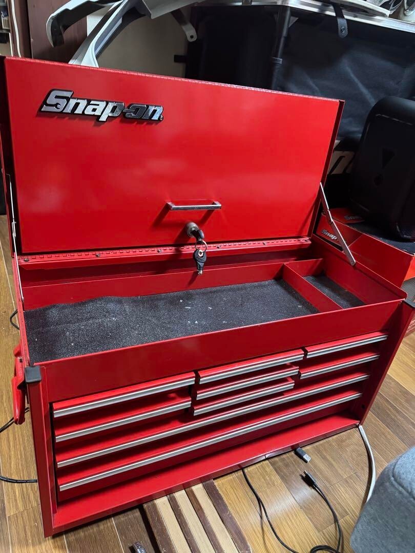Snap-on 赤いツールボックス Snap-on Tool Box Red 7 Drawer *MINT* | eBay