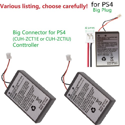 2000mAH Battery + Charge Cable For Sony Playstation PS4 Dual shock 4 Controller - 第 1/31 張圖片