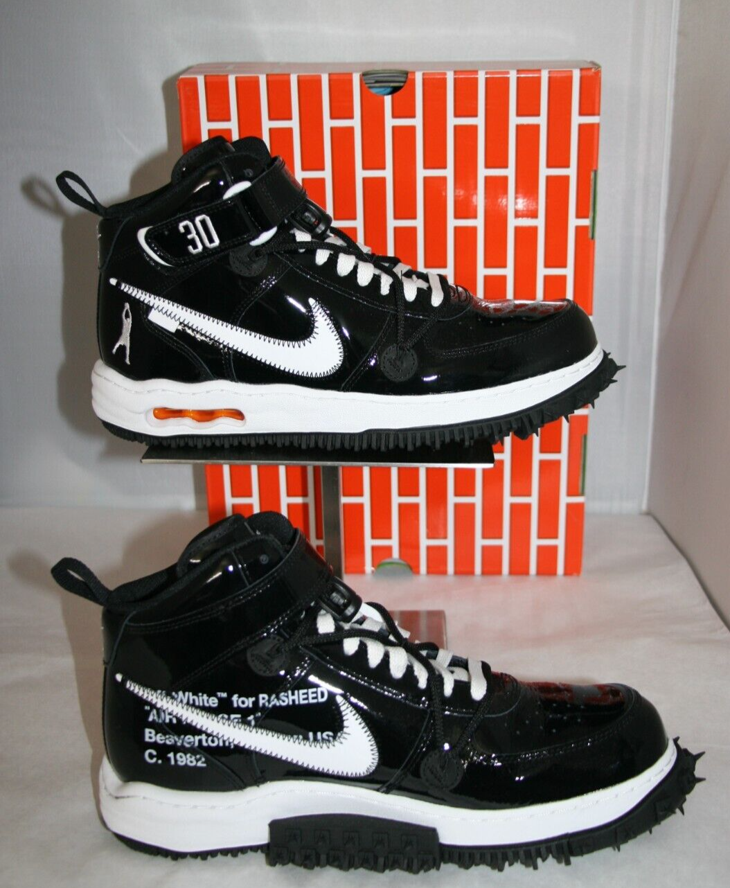 OFF WHITE X NIKE Nike Air Force 1 AF1 Mid SP X Off White nero bianco DR0500 001 taglia 11 NUOVE NUOVE CON SCATOLA