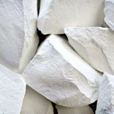 4 Pounds Georgia's Finest White Kaolin Clay Chunks  FREE SHIPPING