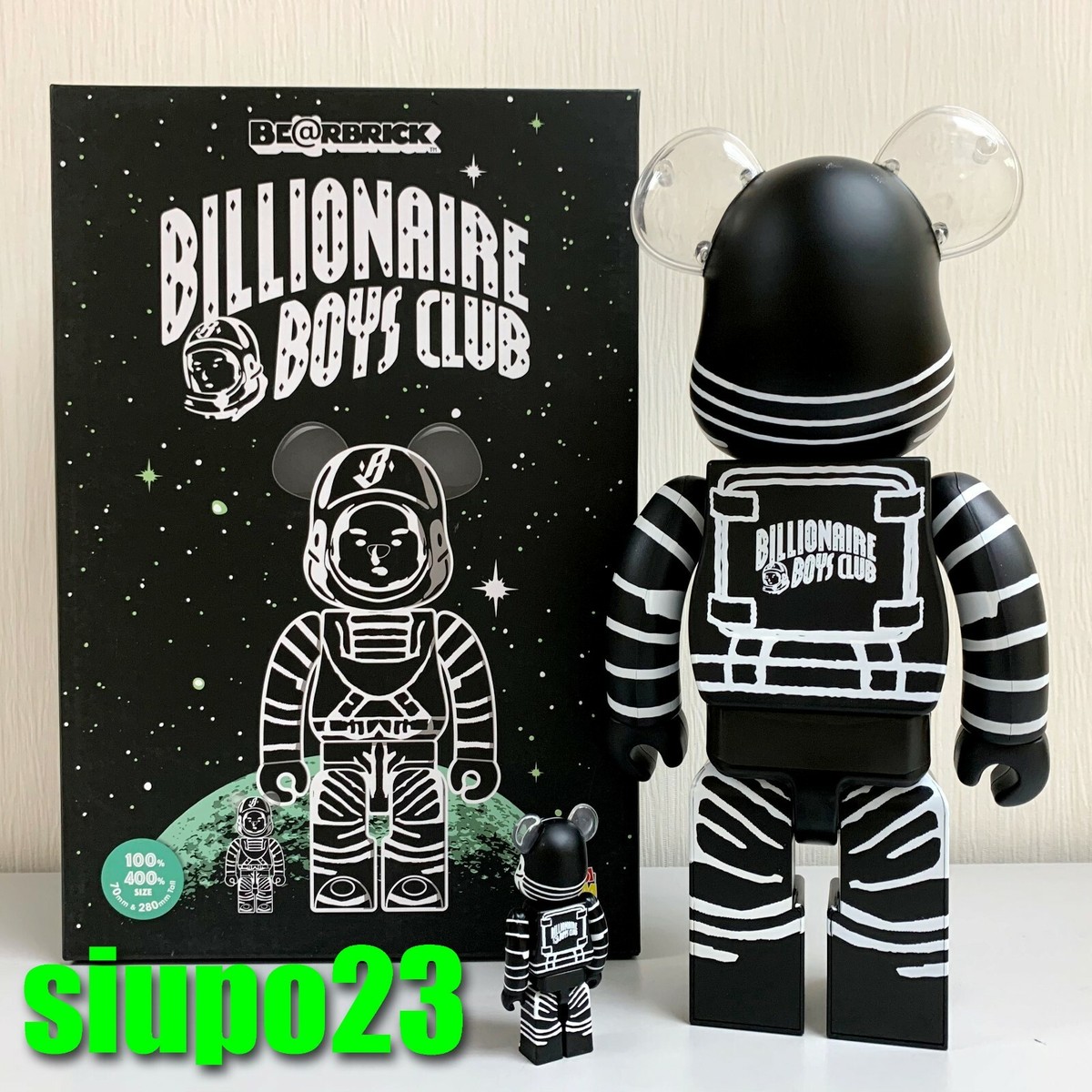 BBC - 新品 BILLIONAIRE BOYS CLUB 100% BE@RBRICK Medicom 400% + 100% Bearbrck ~ Billionaire Boys Club Be@r