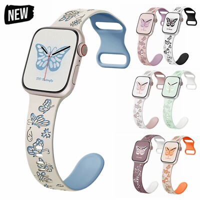 For Apple Watch Series 9 8 7 SE 6 5 3 iWatch Band Strap 45mm 38/40/42/44/49/41mm